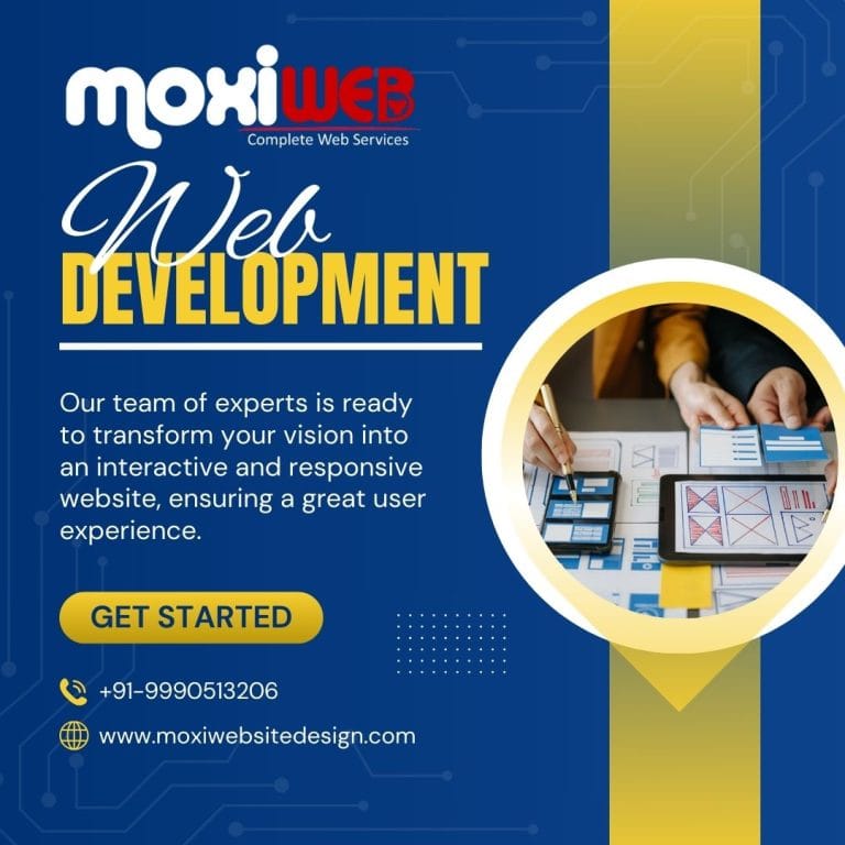 MoxiWeb: Best Website Designing Company in Noida